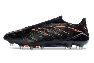 Adidas Copa Pure 4 Elite FG Firm Ground Soccer Cleats - Black/Electric Orange/Shadow Gray