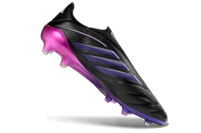 Adidas Copa Pure 4 Elite FG Firm Ground Soccer Cleats - Black/Midnight Purple/ Vibrant Pink
