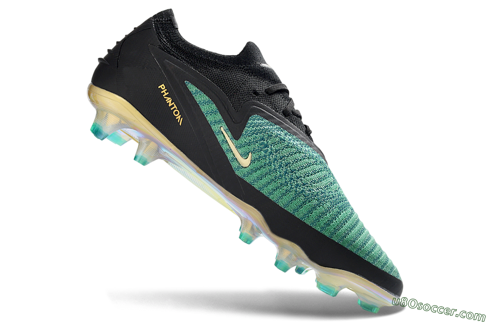 Nike Phantom 6 Elite Low FG Firm Ground Soccer Cleats - Green/Electric Green/Black 4
