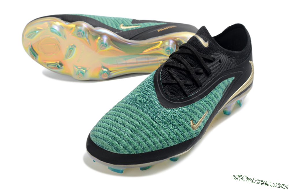 Nike Phantom 6 Elite Low FG Firm Ground Soccer Cleats - Green/Electric Green/Black 3