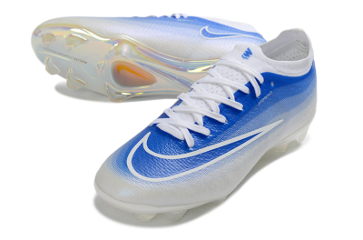 Nike Air Zoom Mercurial Vapor 17 Elite FG Firm Ground Soccer Cleats - Blue/Sky Blue/White