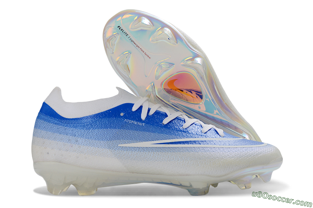 Nike Air Zoom Mercurial Vapor 17 Elite FG Firm Ground Soccer Cleats - Blue/Sky Blue/White 1