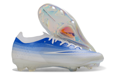 Nike Air Zoom Mercurial Vapor 17 Elite FG Firm Ground Soccer Cleats - Blue/Sky Blue/White