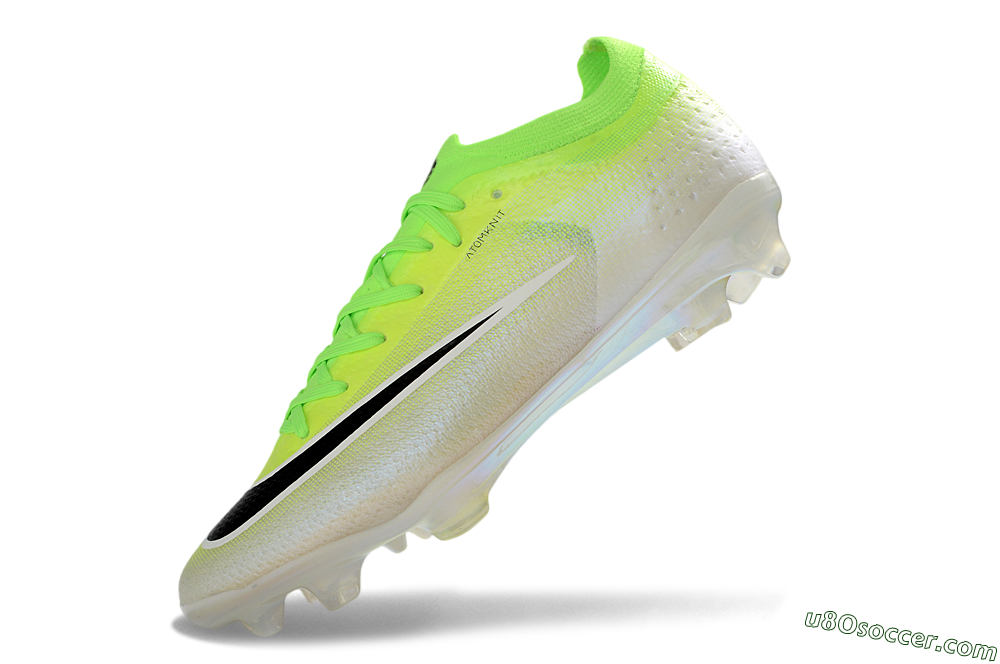 Nike Air Zoom Mercurial Vapor 17 Elite FG Firm Ground Soccer Cleats - Yellow/Neon Green/Frosted White 5