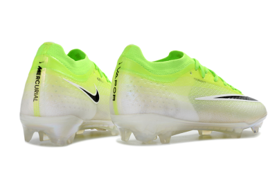 Nike Air Zoom Mercurial Vapor 17 Elite FG Firm Ground Soccer Cleats - Yellow/Neon Green/Frosted White