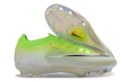 Nike Air Zoom Mercurial Vapor 17 Elite FG Firm Ground Soccer Cleats - Yellow/Neon Green/Frosted White