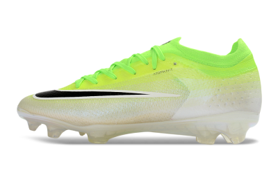 Nike Air Zoom Mercurial Vapor 17 Elite FG Firm Ground Soccer Cleats - Yellow/Neon Green/Frosted White