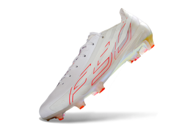 Adidas F50 Hyperfast 2026 World Cup FG Firm Ground Soccer Cleats - White/Neon Pink/Crystal Clear