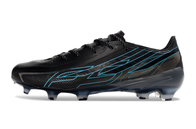 Adidas F50 Hyperfast 2026 World Cup FG Firm Ground Soccer Cleats - Black/Electric Blue/Shadow Blue