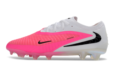 Nike Phantom 6 Elite Low FG Firm Ground Soccer Cleats - Pink/Electric Pink/White