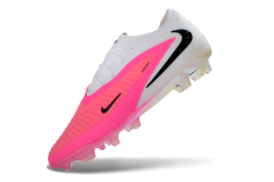Nike Phantom 6 Elite Low FG Firm Ground Soccer Cleats - Pink/Electric Pink/White