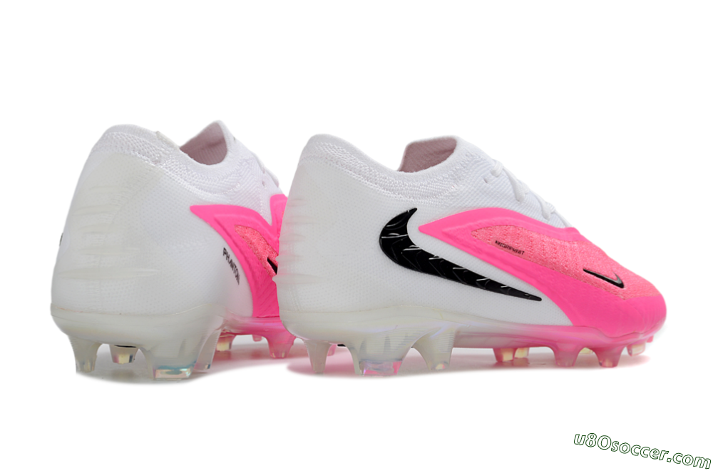 Nike Phantom 6 Elite Low FG Firm Ground Soccer Cleats - Pink/Electric Pink/White 6