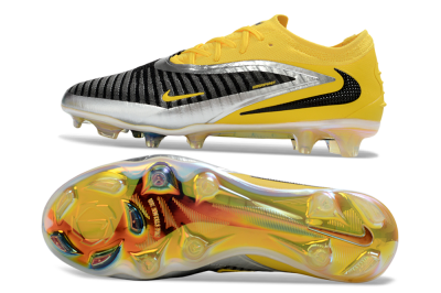 Nike Phantom 6 Low Elite FG Firm Ground Soccer Cleats - Yellow/Ample Gold/Graphite Gray