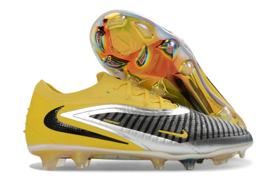 Nike Phantom 6 Low Elite FG Firm Ground Soccer Cleats - Yellow/Ample Gold/Graphite Gray