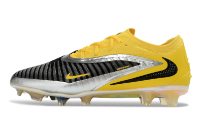 Nike Phantom 6 Low Elite FG Firm Ground Soccer Cleats - Yellow/Ample Gold/Graphite Gray