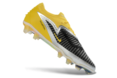 Nike Phantom 6 Low Elite FG Firm Ground Soccer Cleats - Yellow/Ample Gold/Graphite Gray