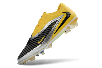 Nike Phantom 6 Low Elite FG Firm Ground Soccer Cleats - Yellow/Ample Gold/Graphite Gray
