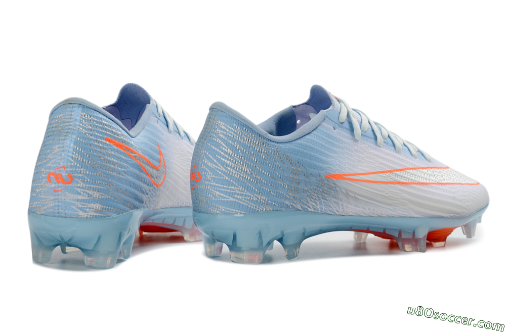 Nike Air Zoom Mercurial Superfly 11 Elite FG Firm Ground Soccer Cleats - Sky/Coral Blue/Neon Orange 6