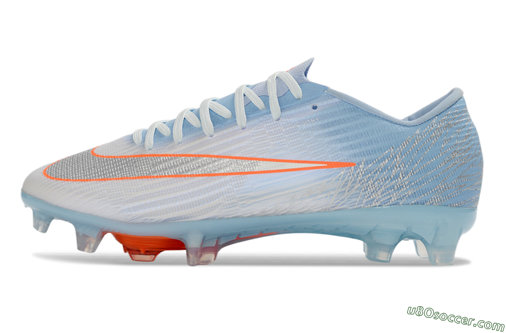 Nike Air Zoom Mercurial Superfly 11 Elite FG Firm Ground Soccer Cleats - Sky/Coral Blue/Neon Orange 2