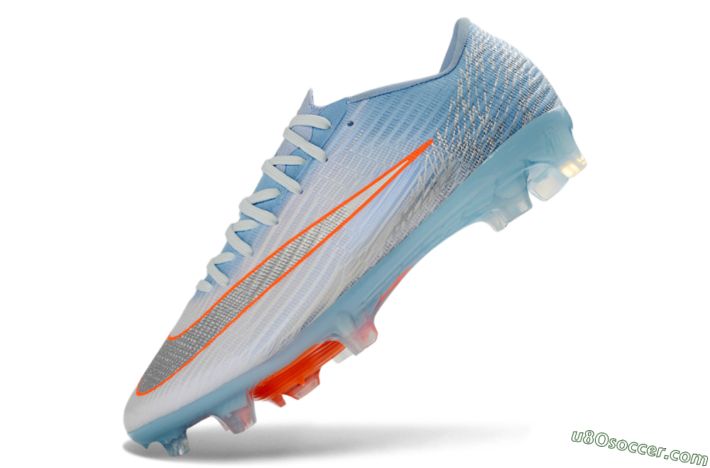Nike Air Zoom Mercurial Superfly 11 Elite FG Firm Ground Soccer Cleats - Sky/Coral Blue/Neon Orange 5