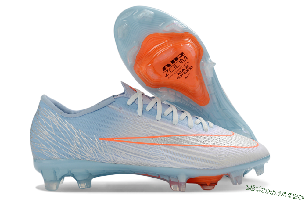 Nike Air Zoom Mercurial Superfly 11 Elite FG Firm Ground Soccer Cleats - Sky/Coral Blue/Neon Orange 1