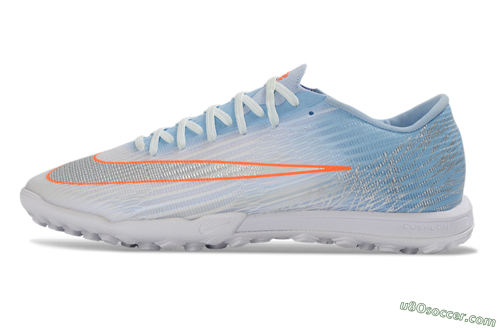 Nike Air Zoom Mercurial Superfly 11 Elite TF Artificial Turf Soccer Shoes - Blue/Sky Blue/Coral 2