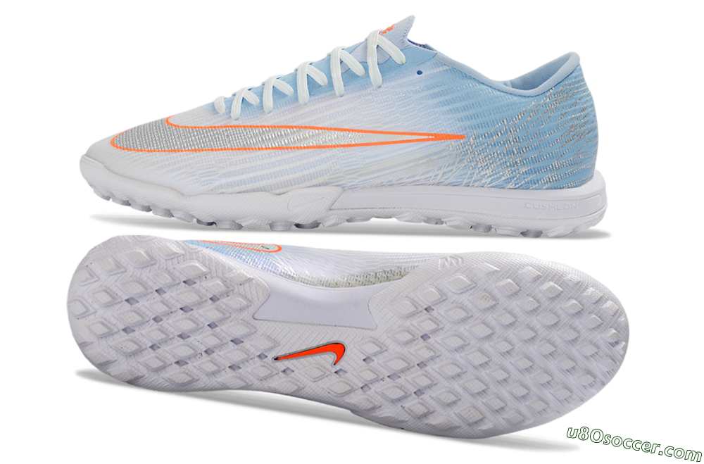 Nike Air Zoom Mercurial Superfly 11 Elite TF Artificial Turf Soccer Shoes - Blue/Sky Blue/Coral 0