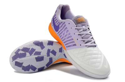 Nike Lunar Gato 2 IC Indoor & Futsal Soccer Shoes - Purple/Lavender Burst/Orange Accent