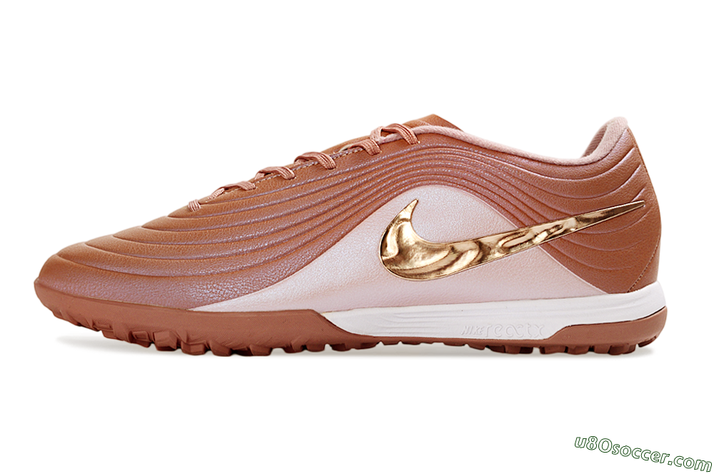 Nike Tiempo Legend 11 Elite TF Artificial Turf Soccer Shoes - Brown/Rose Gold/Copper Brown 2