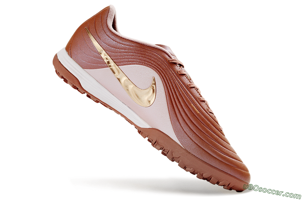 Nike Tiempo Legend 11 Elite TF Artificial Turf Soccer Shoes - Brown/Rose Gold/Copper Brown 5