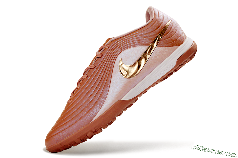 Nike Tiempo Legend 11 Elite TF Artificial Turf Soccer Shoes - Brown/Rose Gold/Copper Brown 6