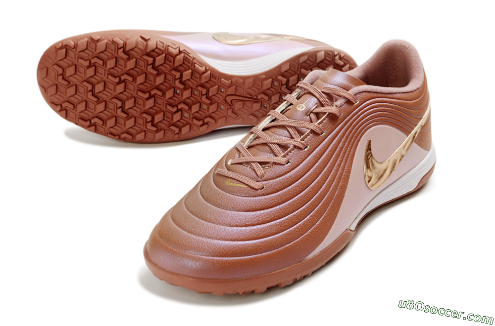 Nike Tiempo Legend 11 Elite TF Artificial Turf Soccer Shoes - Brown/Rose Gold/Copper Brown 3