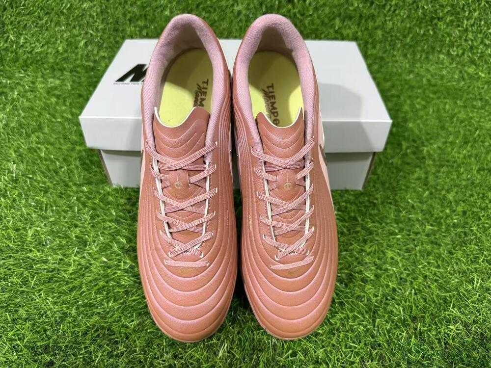 Nike Tiempo Legend 11 Elite TF Artificial Turf Soccer Shoes - Brown/Rose Gold/Copper Brown