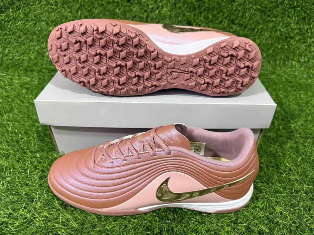Nike Tiempo Legend 11 Elite TF Artificial Turf Soccer Shoes - Brown/Rose Gold/Copper Brown