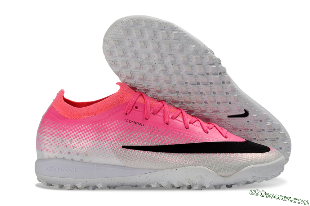 Nike Air Zoom Mercurial Vapor 17 Elite TF Artificial Turf Soccer Shoes - Pink/Electro Pink/Sleek Black 1
