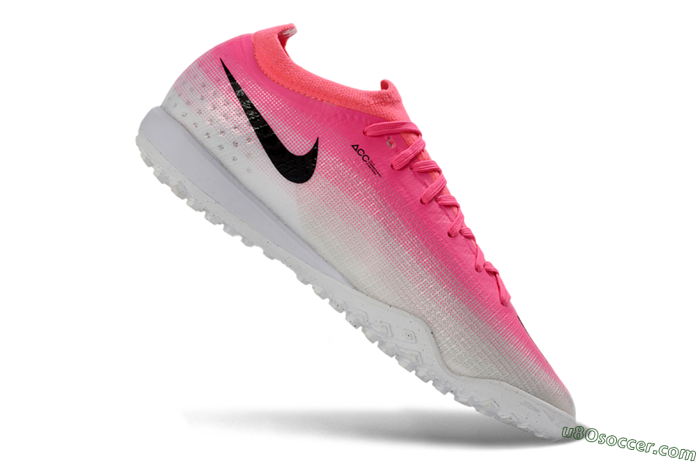 Nike Air Zoom Mercurial Vapor 17 Elite TF Artificial Turf Soccer Shoes - Pink/Electro Pink/Sleek Black 4