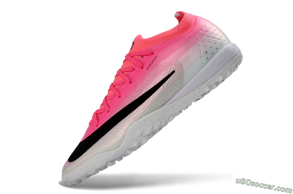 Nike Air Zoom Mercurial Vapor 17 Elite TF Artificial Turf Soccer Shoes - Pink/Electro Pink/Sleek Black 5