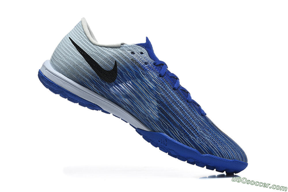Nike Air Zoom Mercurial Superfly 11 Elite TF Artificial Turf Soccer Shoes - Blue/Navy Surge/Steel Gray 7