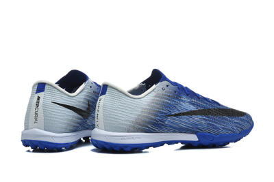 Nike Air Zoom Mercurial Superfly 11 Elite TF Artificial Turf Soccer Shoes - Blue/Navy Surge/Steel Gray