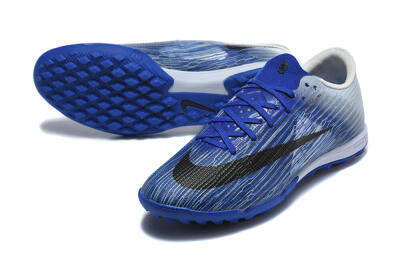 Nike Air Zoom Mercurial Superfly 11 Elite TF Artificial Turf Soccer Shoes - Blue/Navy Surge/Steel Gray