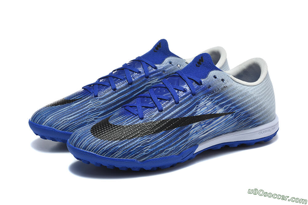 Nike Air Zoom Mercurial Superfly 11 Elite TF Artificial Turf Soccer Shoes - Blue/Navy Surge/Steel Gray 5
