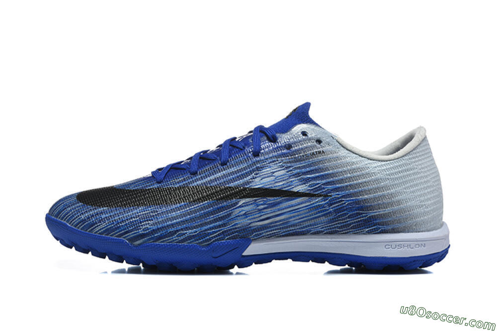 Nike Air Zoom Mercurial Superfly 11 Elite TF Artificial Turf Soccer Shoes - Blue/Navy Surge/Steel Gray 2