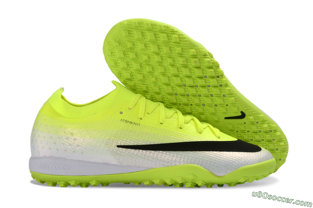 Nike Air Zoom Mercurial Vapor 17 Elite TF Artificial Turf Soccer Shoes - Yellow/Lime Green/Black 1