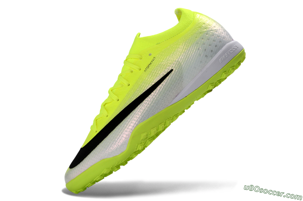 Nike Air Zoom Mercurial Vapor 17 Elite TF Artificial Turf Soccer Shoes - Yellow/Lime Green/Black 5