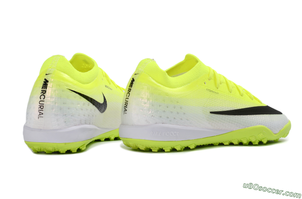 Nike Air Zoom Mercurial Vapor 17 Elite TF Artificial Turf Soccer Shoes - Yellow/Lime Green/Black 6