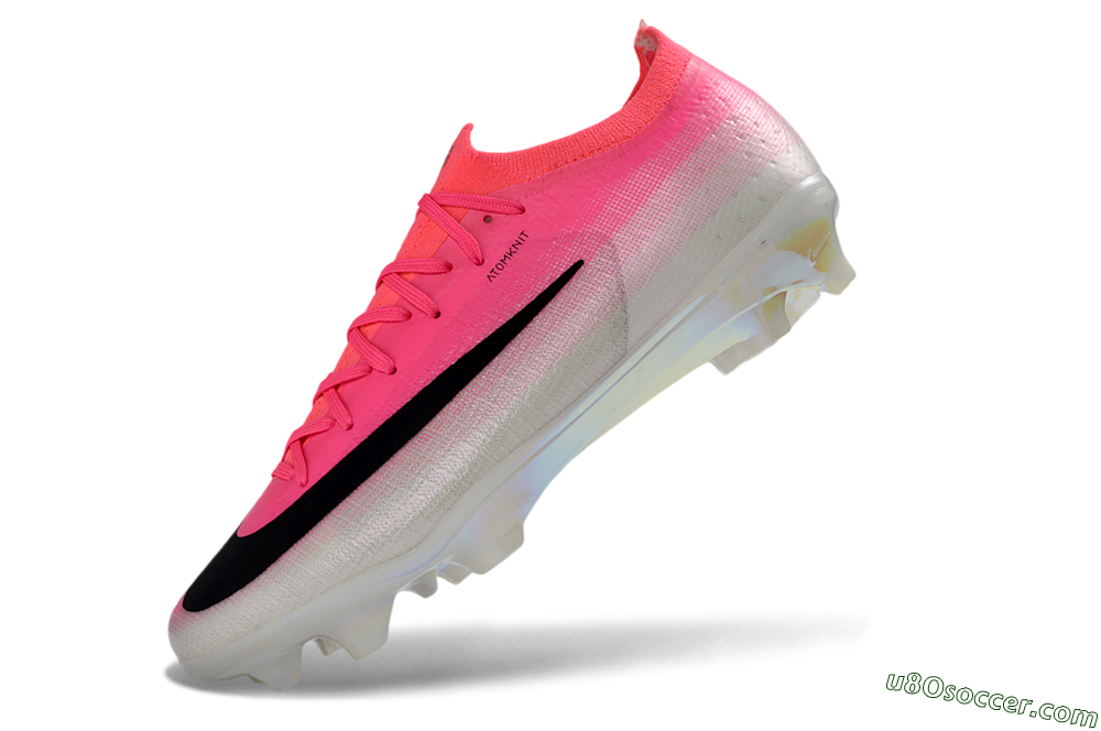 Nike Air Zoom Mercurial Vapor 17 Elite FG Firm Ground Soccer Cleats - Pink/Neon Pink/Black 6