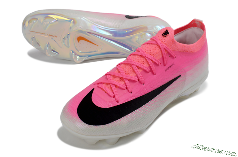 Nike Air Zoom Mercurial Vapor 17 Elite FG Firm Ground Soccer Cleats - Pink/Neon Pink/Black 3