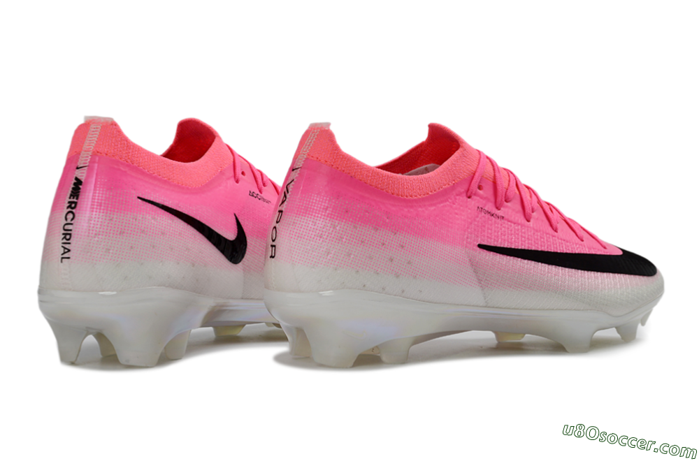 Nike Air Zoom Mercurial Vapor 17 Elite FG Firm Ground Soccer Cleats - Pink/Neon Pink/Black 7