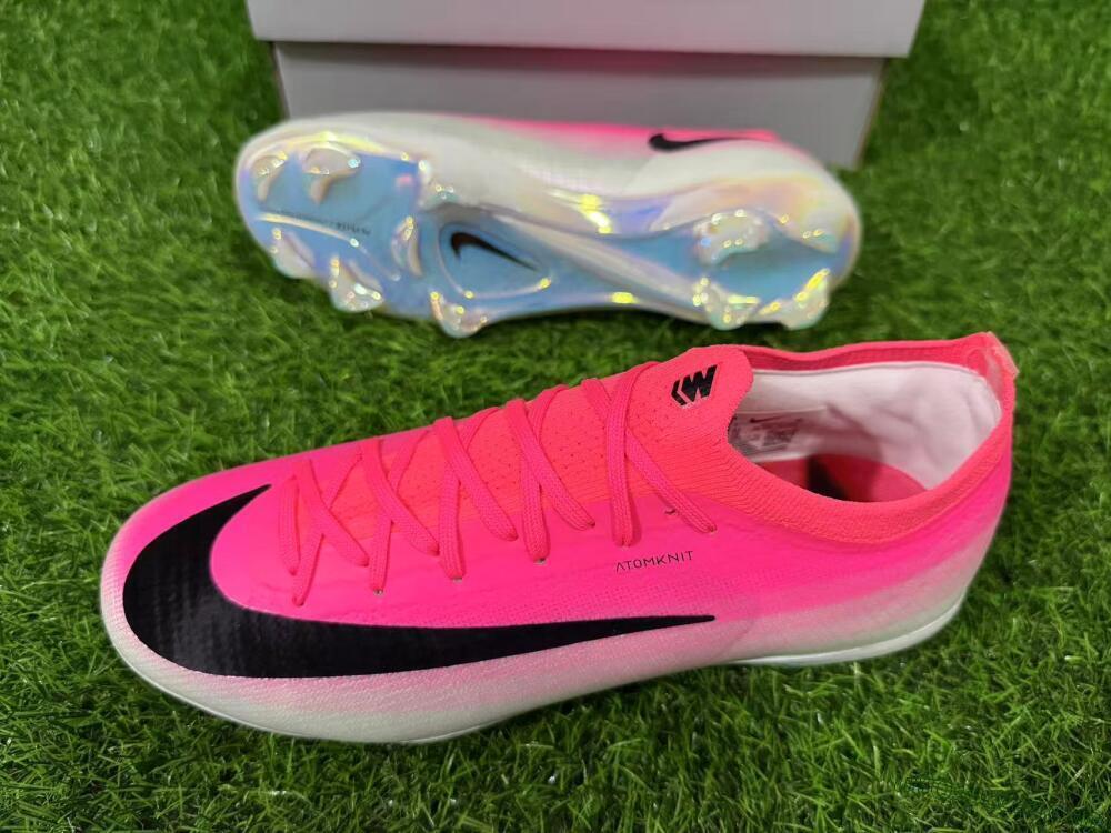 Nike Air Zoom Mercurial Vapor 17 Elite FG Firm Ground Soccer Cleats - Pink/Neon Pink/Black