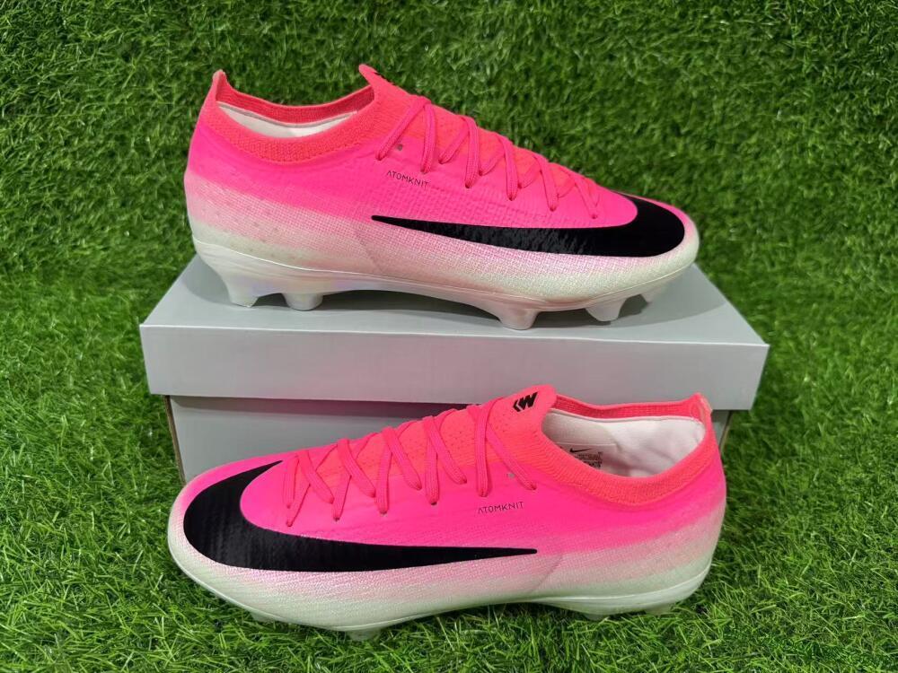 Nike Air Zoom Mercurial Vapor 17 Elite FG Firm Ground Soccer Cleats - Pink/Neon Pink/Black